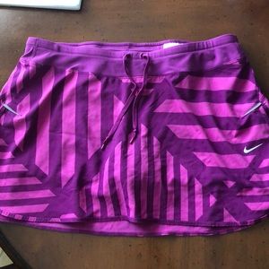 Purple Nike Dri-Fit Skirt